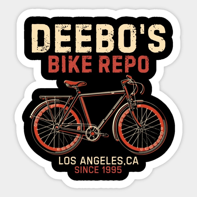 Deebo bike rentals , 90s friday movie Sticker by WordsOfVictor